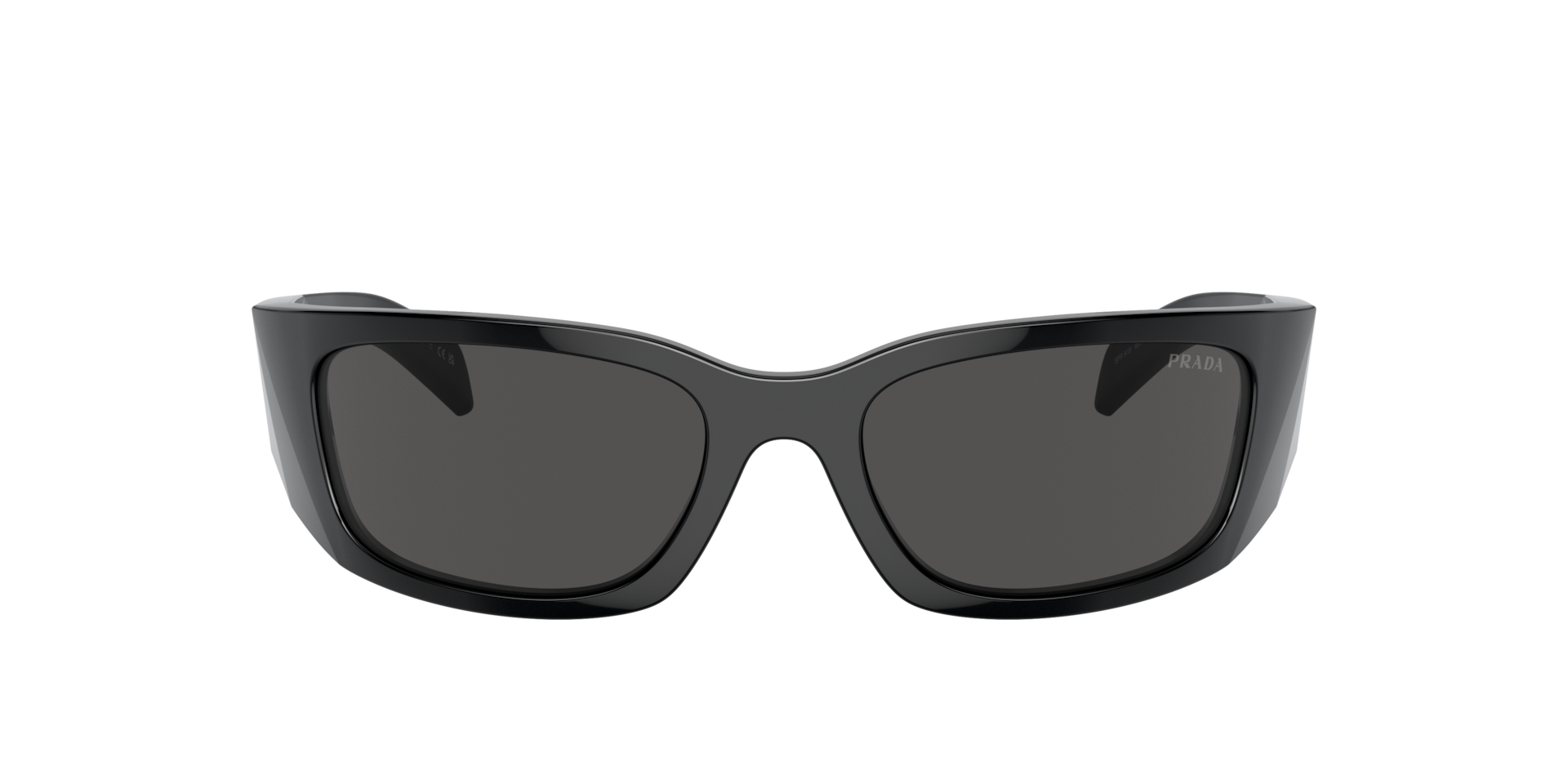 Prada PR A19S L (60 - 18) with Grey lenses and Black frame