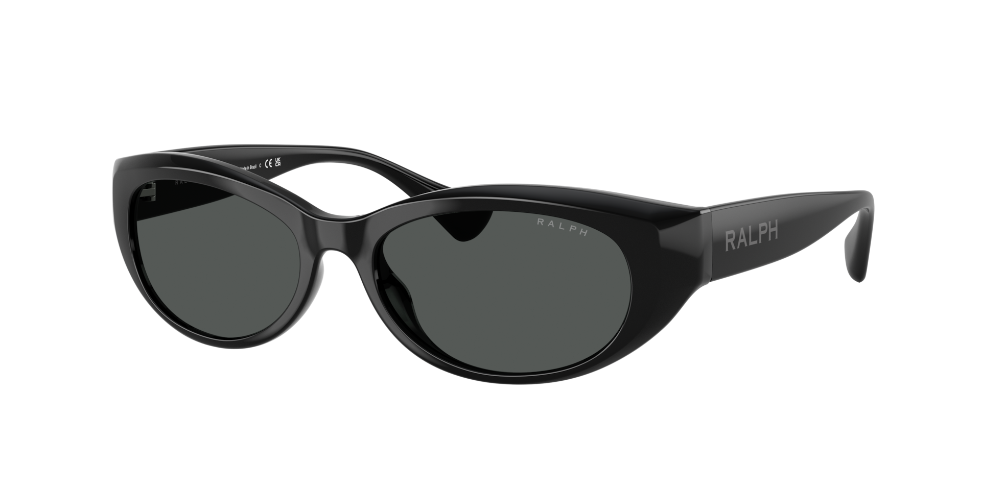 Ralph Woman Sunglass RA5327U Frame color Shiny Black Lens color Dark Grey