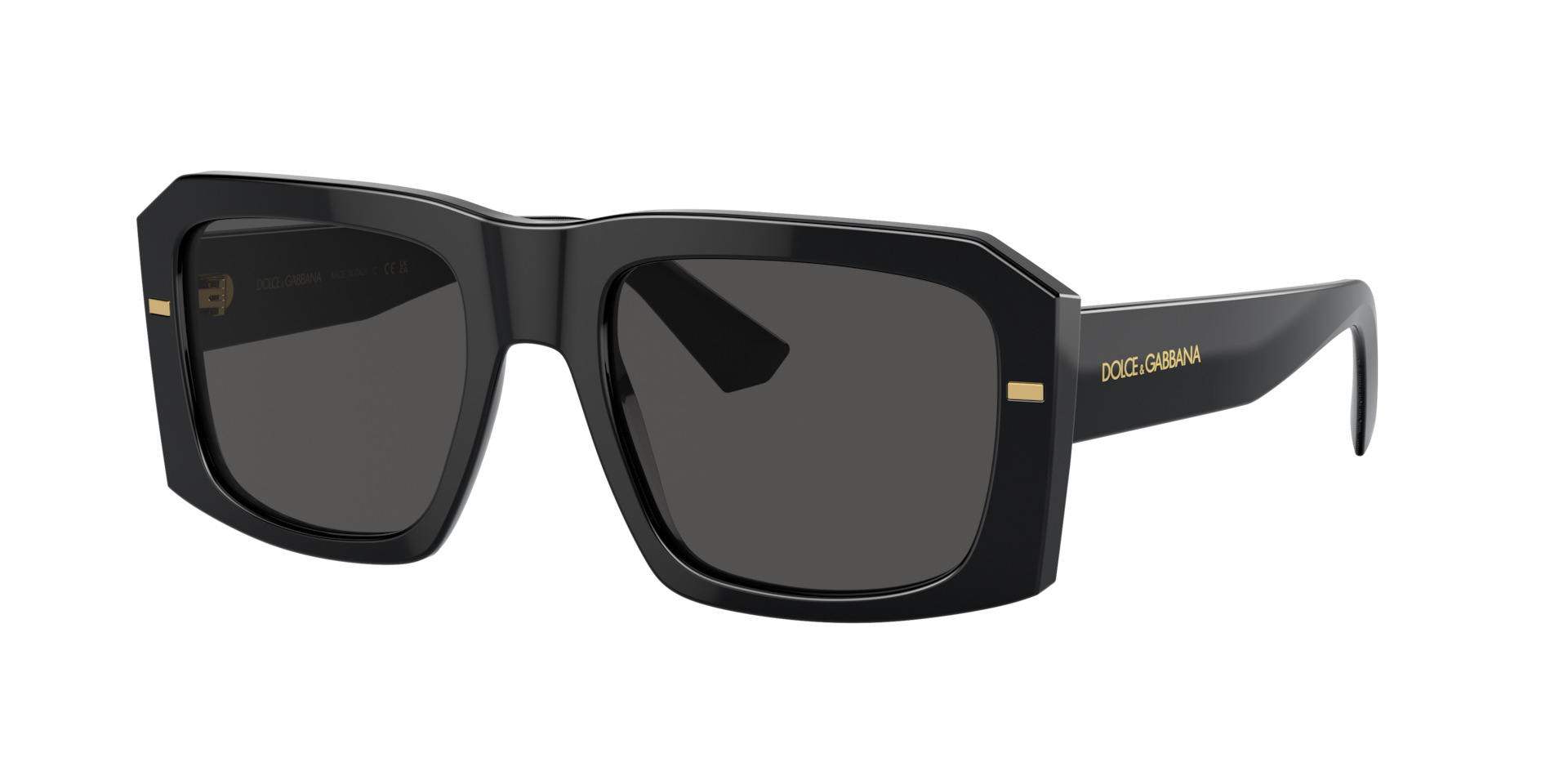 Dolce&Gabbana Man Sunglass DG4430 -  Frame color: Black, Lens color: Dark Grey