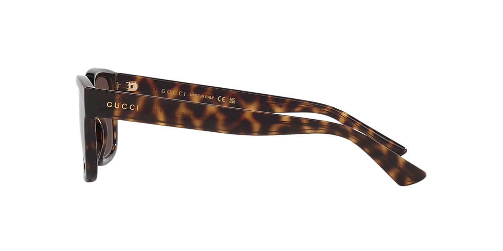 Gucci GG1583S L (56 - 18) with Brown lenses and Tortoise frame