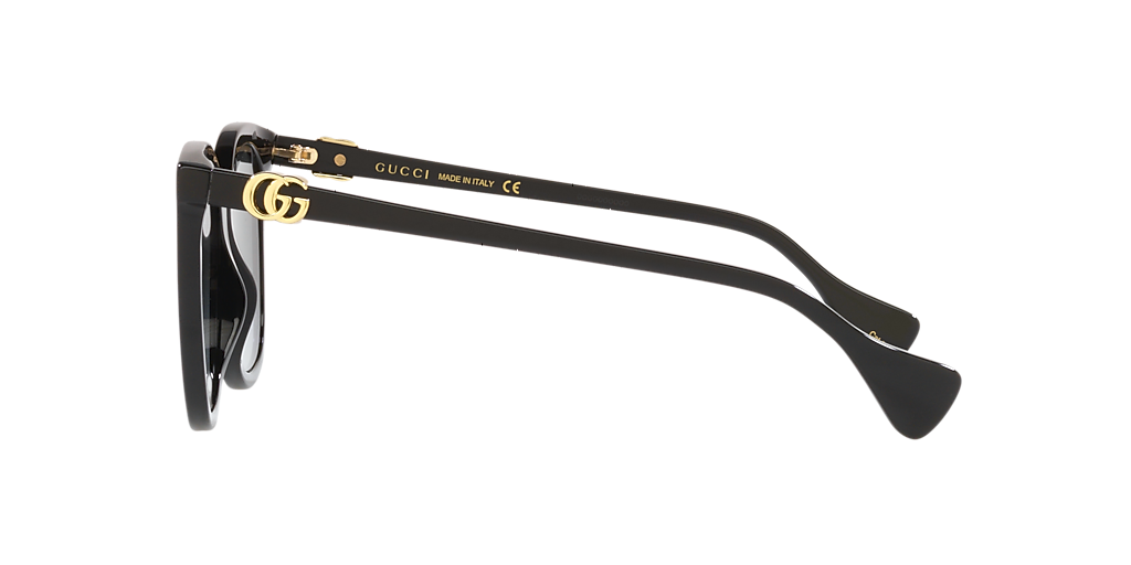 Gucci GG1071S XL (55 - 19) with Black lenses and Black frame