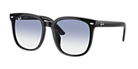 Ray-Ban RB4401D XXL (57 - 20) with Grey lenses and Black frame