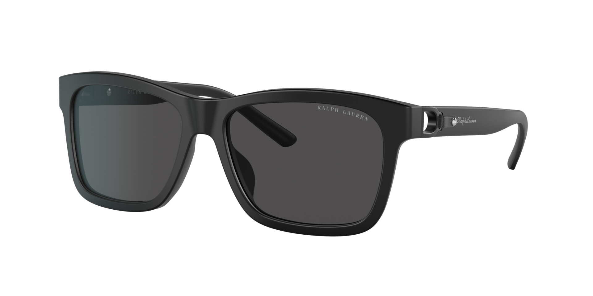 Ralph Lauren Homme Sunglass RL8203QU - Couleur du Monture Noir mat Couleur de Lentille Gris fonc 190 €