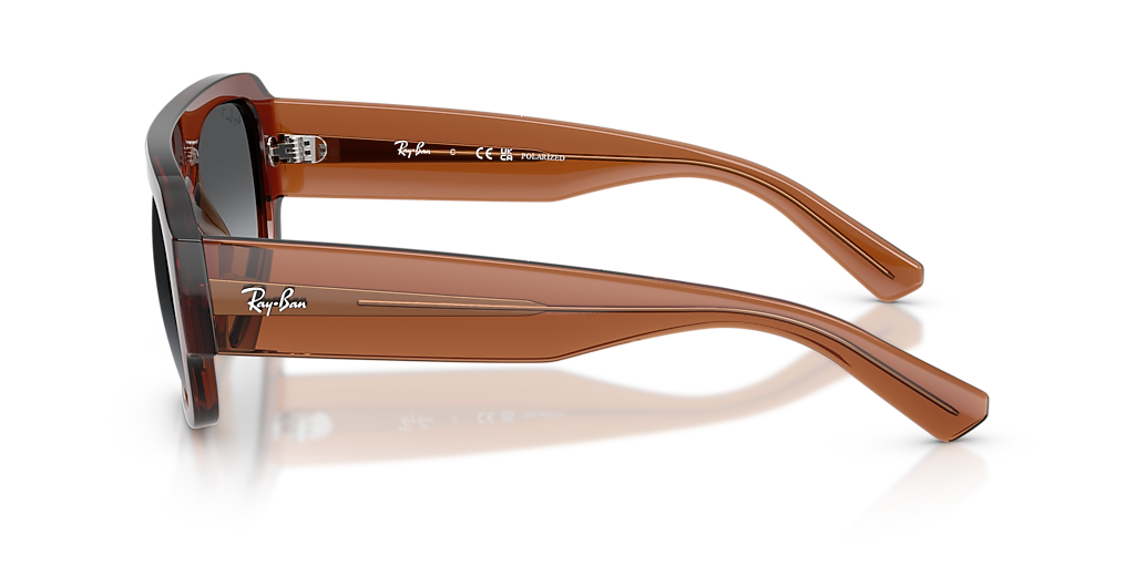 Ray-Ban RB2218 L (55 - 22) with Grey lenses and Brown frame