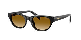 Prada PR B15S M (51 - 21) with Brown lenses and Tortoise frame