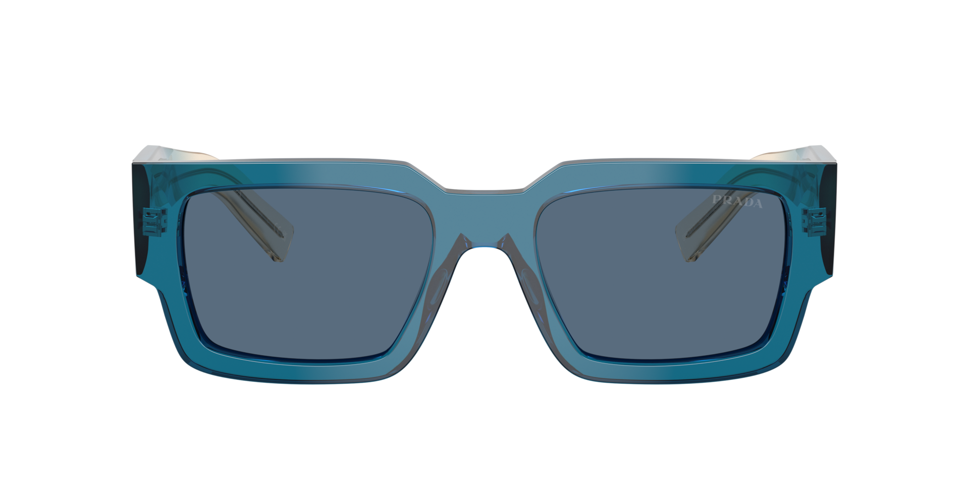 Prada PR B17S L (54 - 20) with Blue lenses and Blue frame