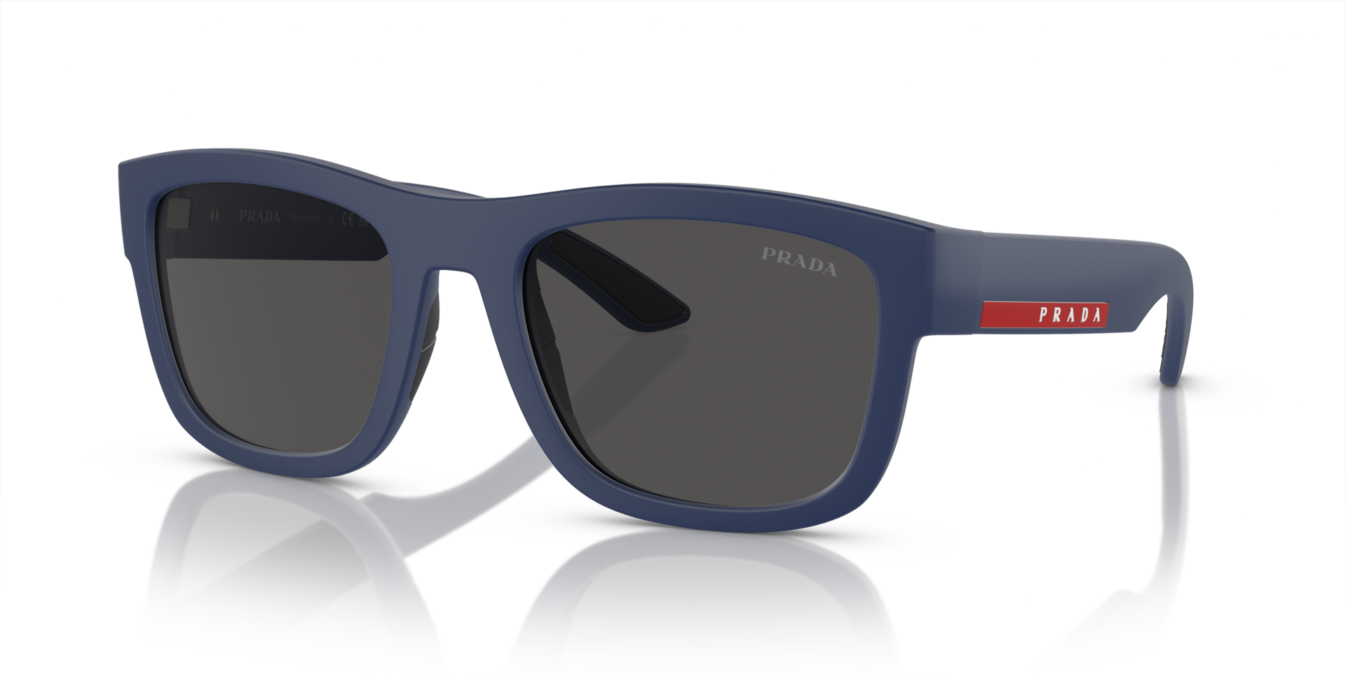 Prada Linea Rossa PS 01ZS XXL (56 - 21) with Grey lenses and Blue