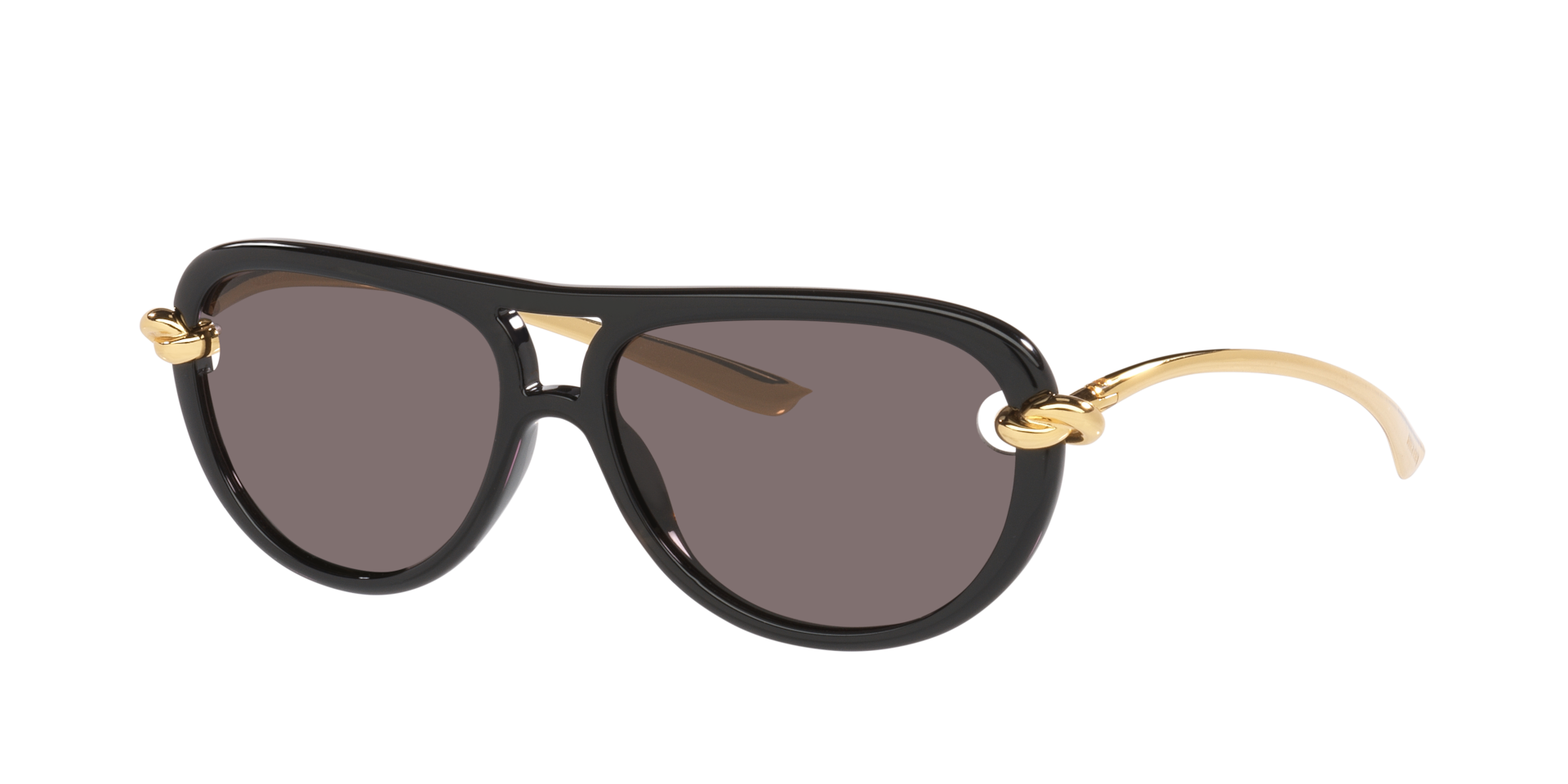 Bottega Veneta Femme Sunglass BV1418S - Couleur du Monture Noir Couleur de Lentille Gris 520 €