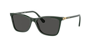 Swarovski SK6054D XXL (63 - 15) with Grey lenses and Beige frame