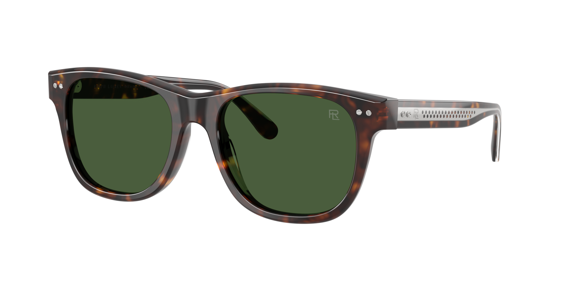 Ralph Lauren Man Sunglass RL8239U -  Frame color: Havana, Lens color: Bottle Green