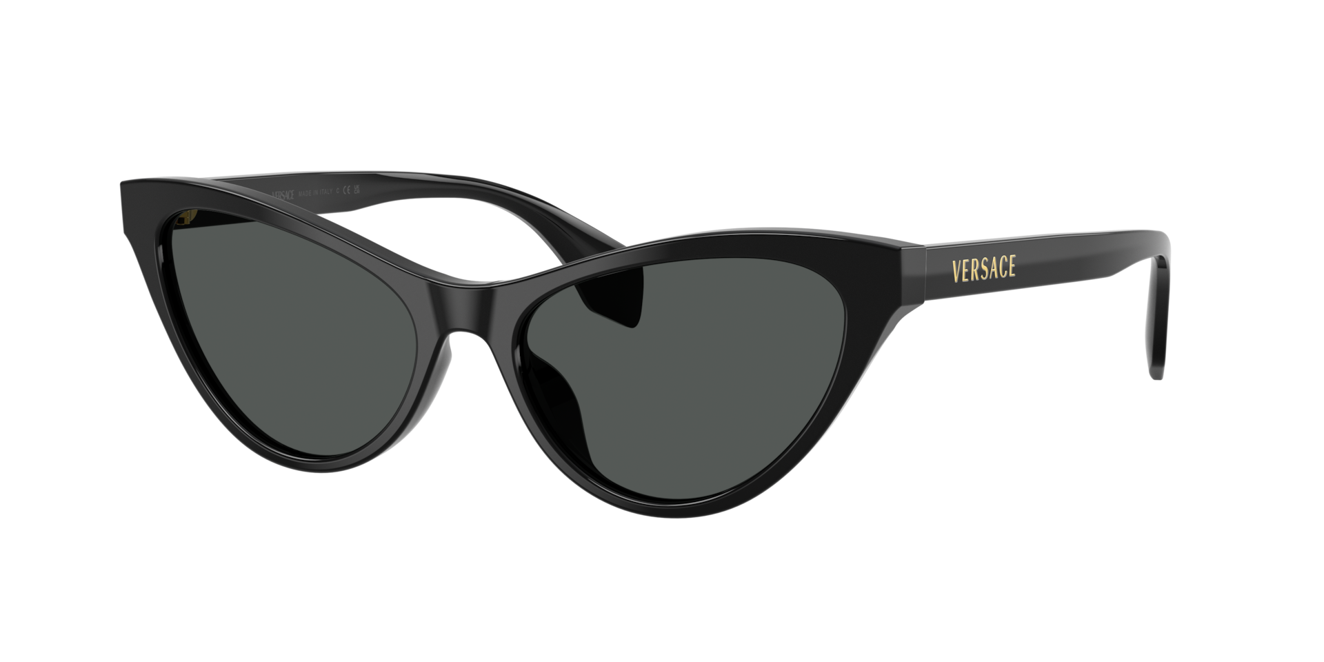 Versace Cat-Eye Sunglasses - Female - Sunglasses - Black - 55 Mm - Accessories - Image 4