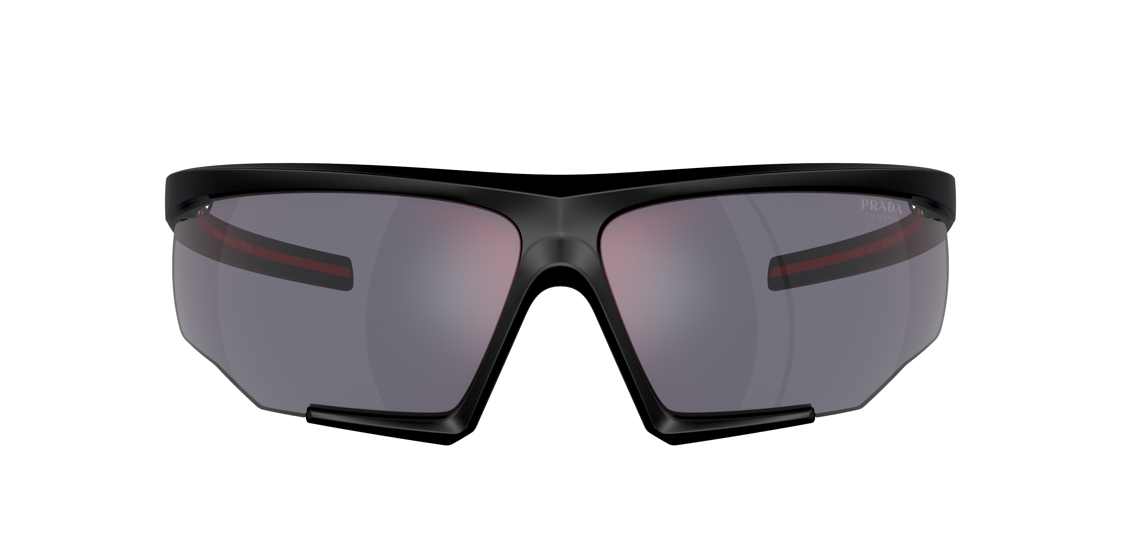 Prada Linea Rossa PS 07YS XXL (76 - 12) with Orange lenses and