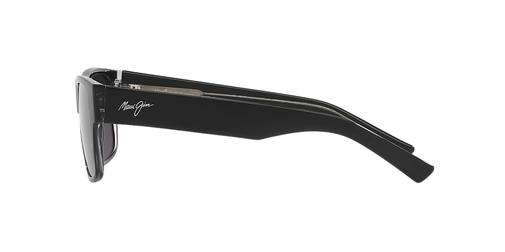 Maui Jim Keahi M (56 - 17) with Grey lenses and Black frame