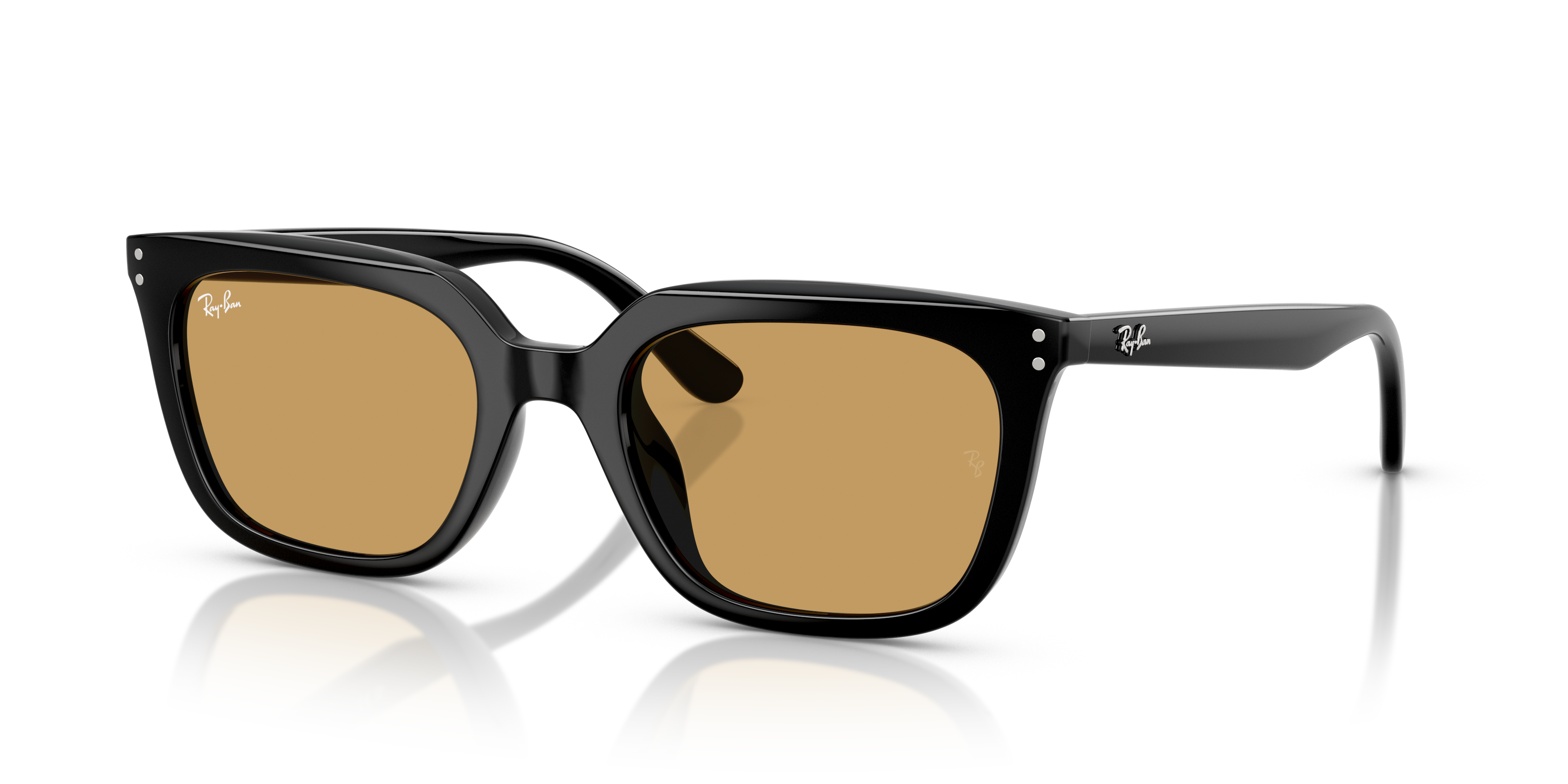 タイムセール！RayBan RB4439D レイバンサングラス Ray-Ban RB4439D L (54 - 21) with Brown lenses and Black frame