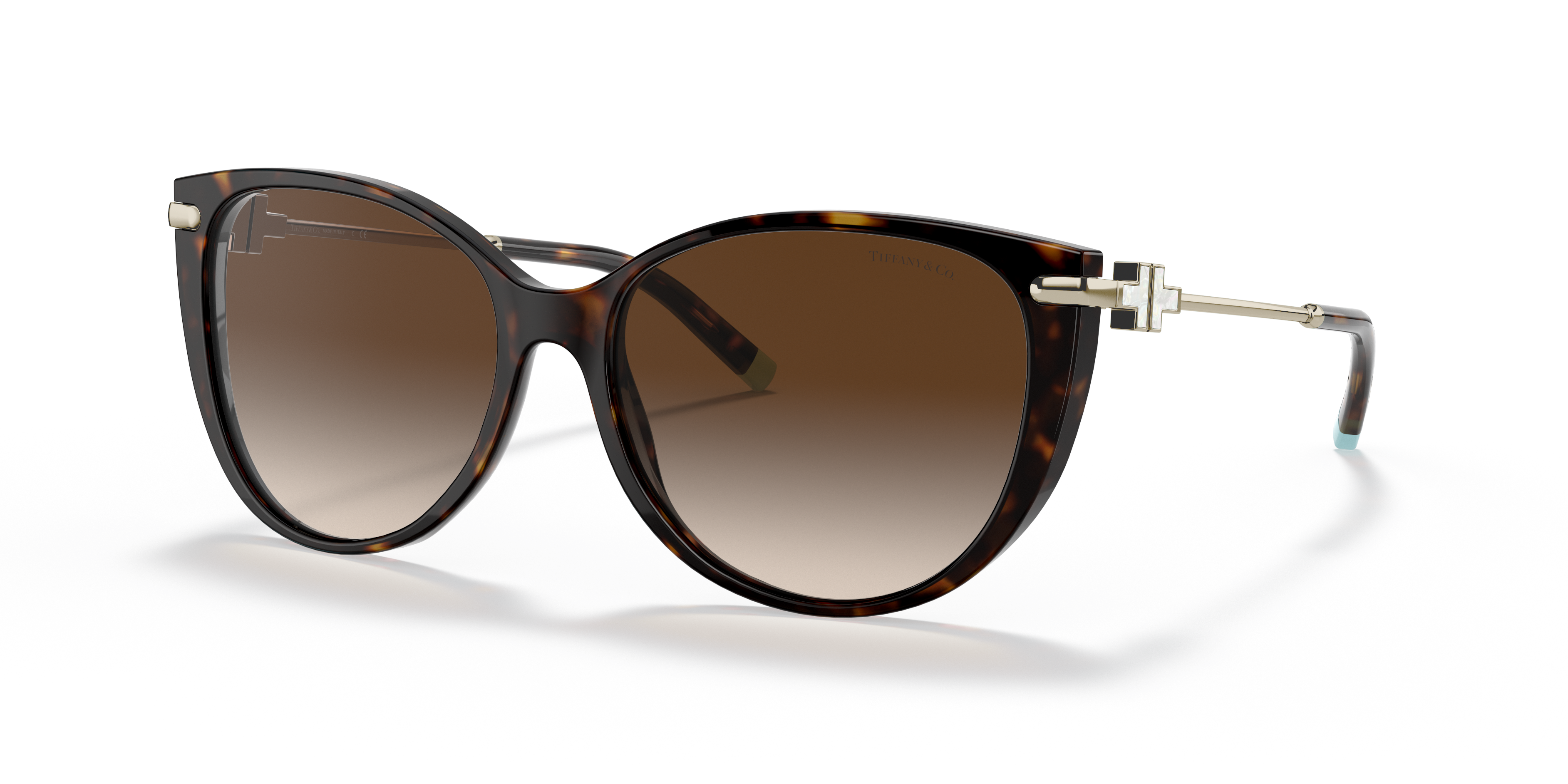Tiffany & Co. TF4178 XL (57 - 16) with Brown lenses and Tortoise