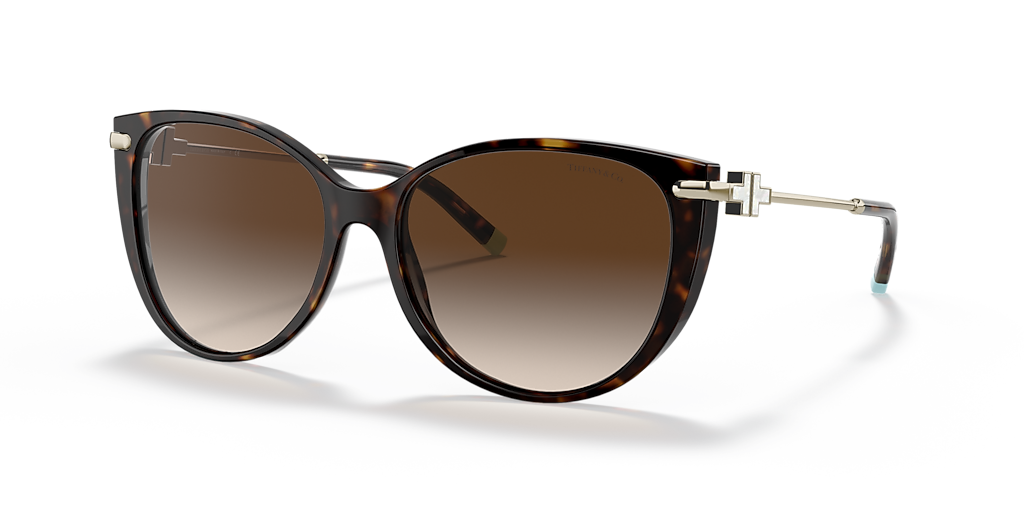 Tiffany & Co. TF4178 XL (57 - 16) com Lentes Marrom e Armação