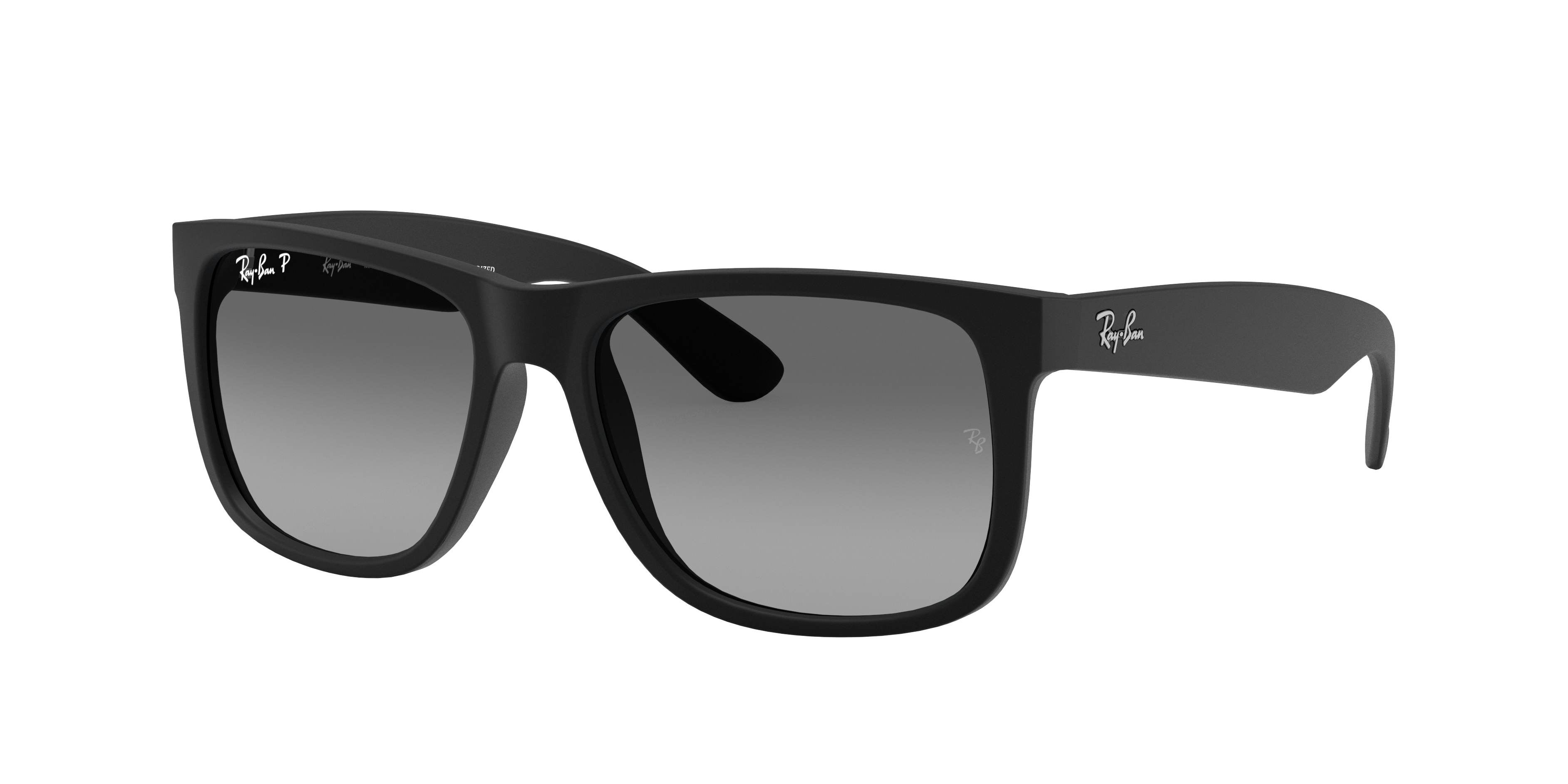 Ray-Ban Justin Classic M (55 - 17) with Grey lenses and Black