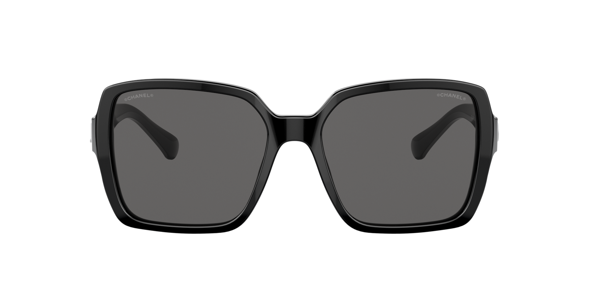 Chanel Square Sunglasses CH5408 M (56 - 17) with Grey lenses and