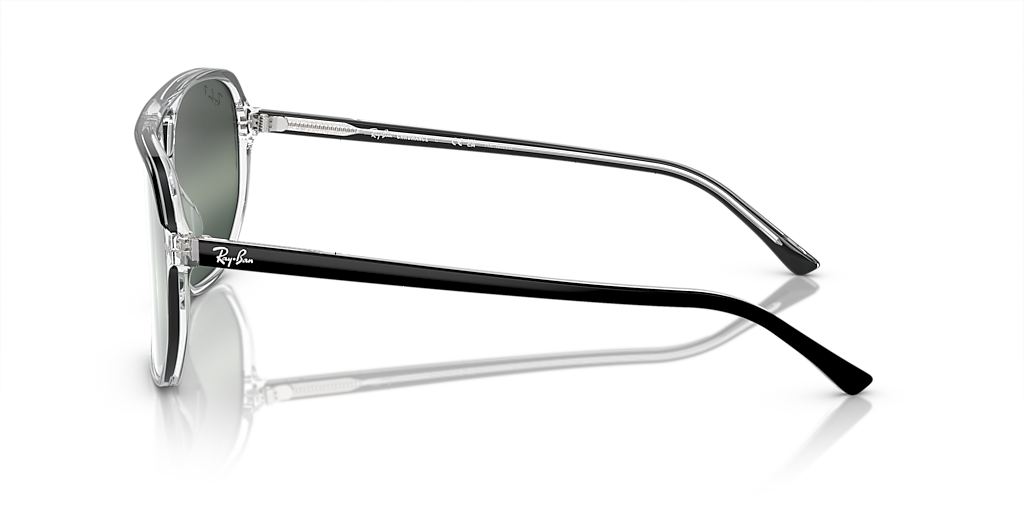 Ray-Ban Bill One XL (60 - 16) with Blue lenses and Black frame
