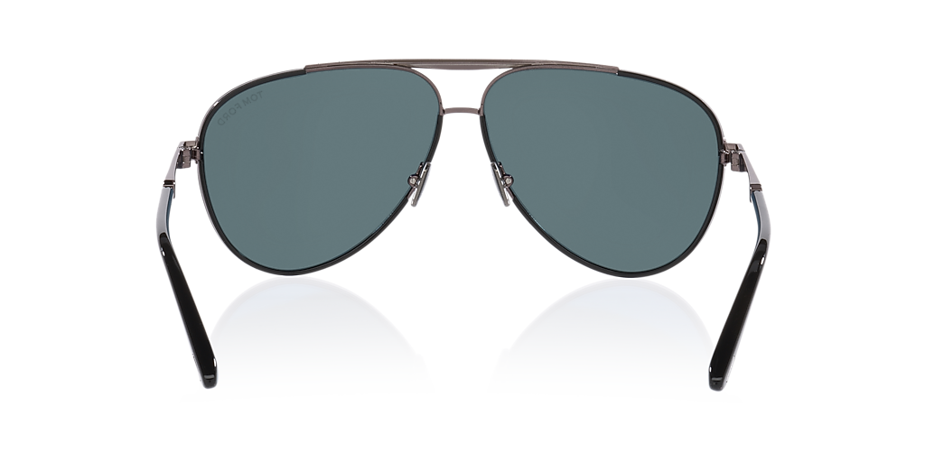 Tom Ford Rupert-02 XXL (63 - 11) with Blue lenses and Black frame