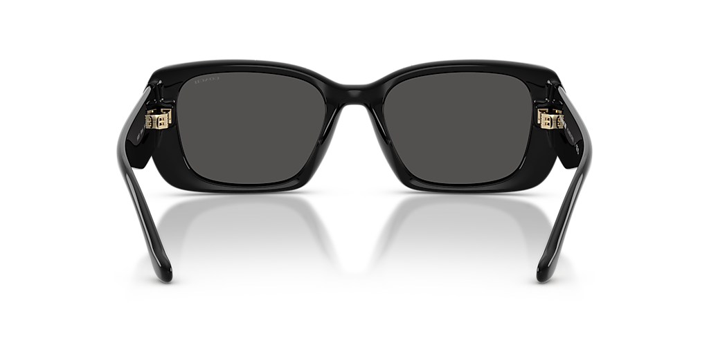Coach CBY82 M (54 - 19) with Grey lenses and Black frame