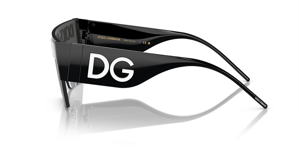 Dolce&Gabbana DG2233 XXL (0 - 143) with Grey lenses and Black