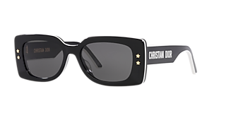 DIOR Dior B27 S1I XL (56 - 16) with Grey lenses and Black frame