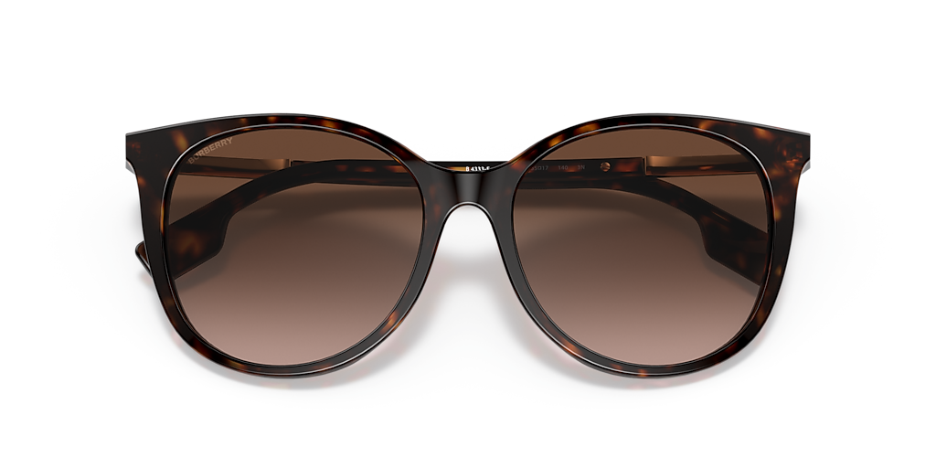 Burberry Alice L (55 - 17) with Brown lenses and Brown frame