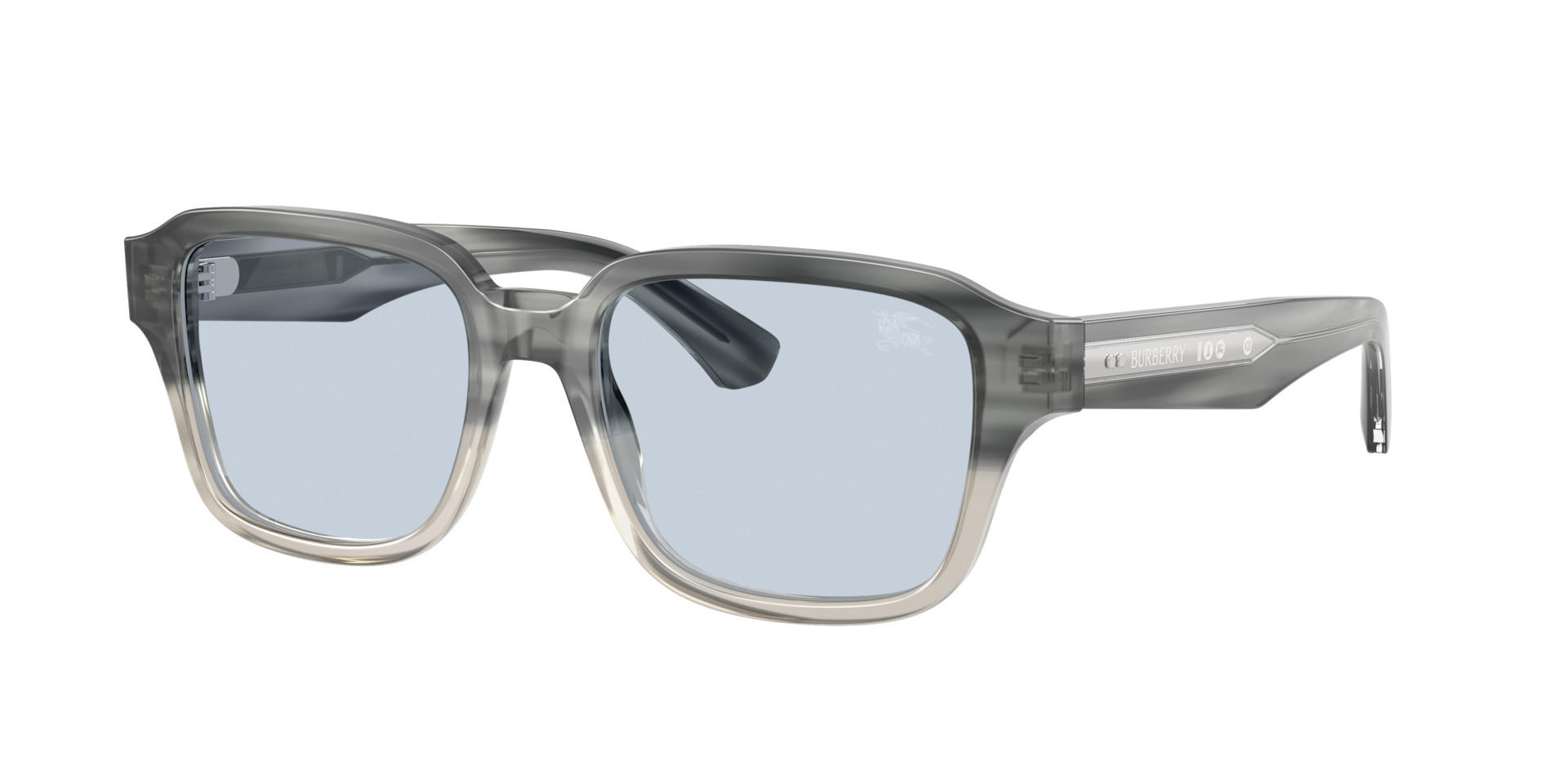 Burberry Man Sunglass BE4484 - Frame color: Grey Gradient, Lens color: Azure