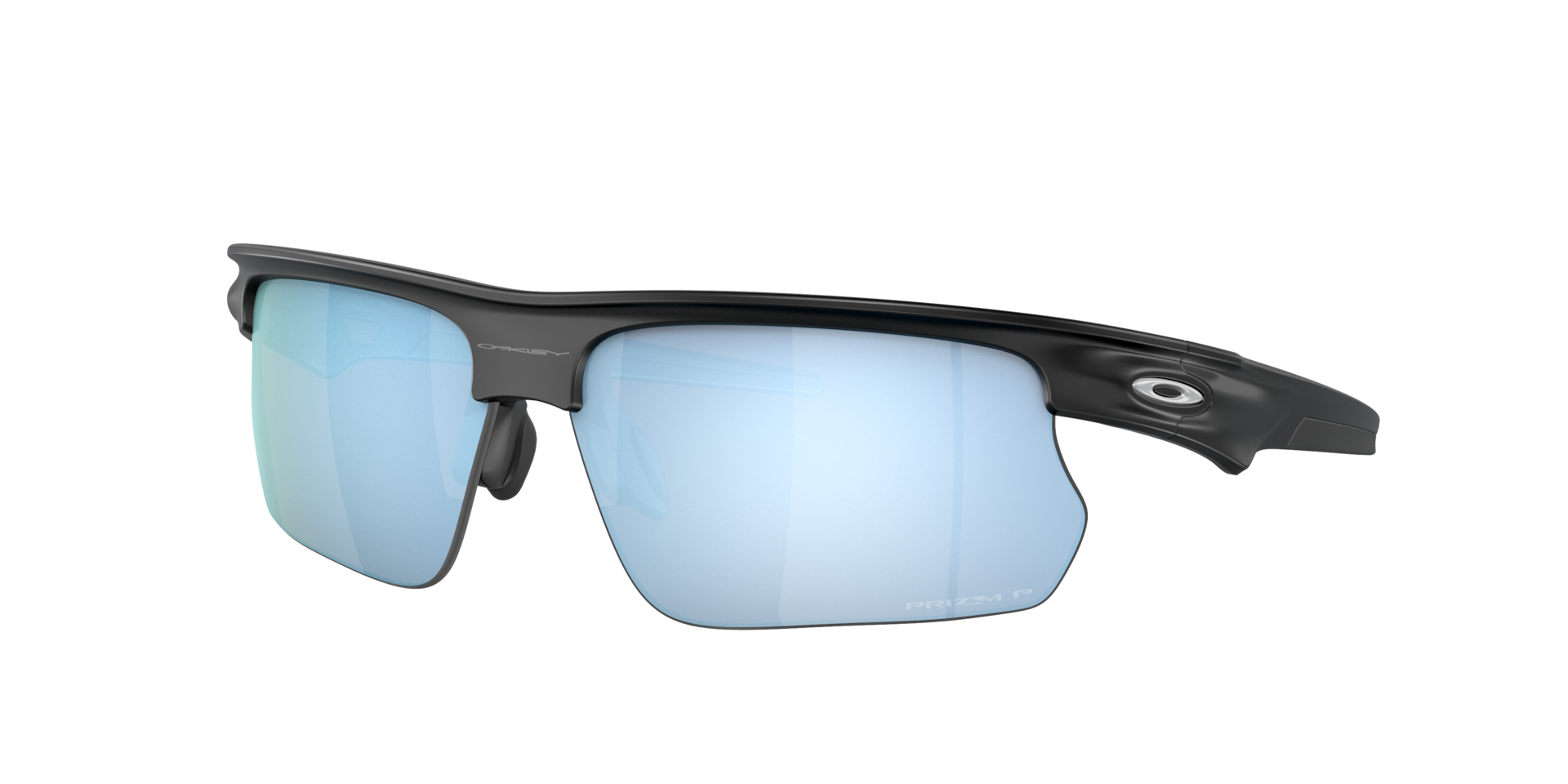 Oakley Unisex Sunglass BiSphaera™ -  Frame color: Matte Black, Lens color: Prizm Deep Water Polarized