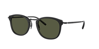 Oliver Peoples OV5459SU Romare Sun L (50 - 22) with Blue lenses
