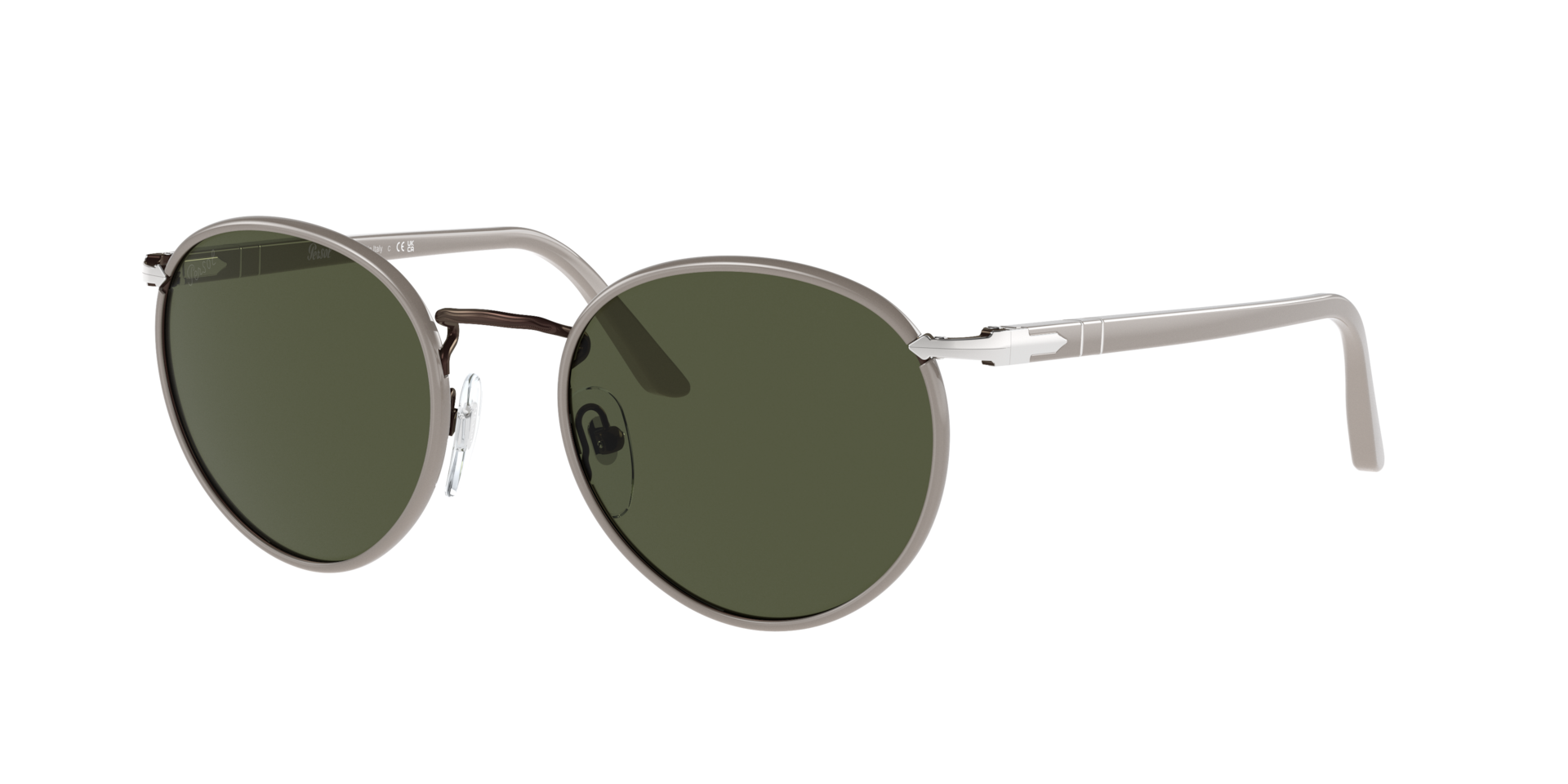 Persol Homme Sunglass PO2422SJ - Couleur du Monture Brun Couleur de Lentille Vert 105 €