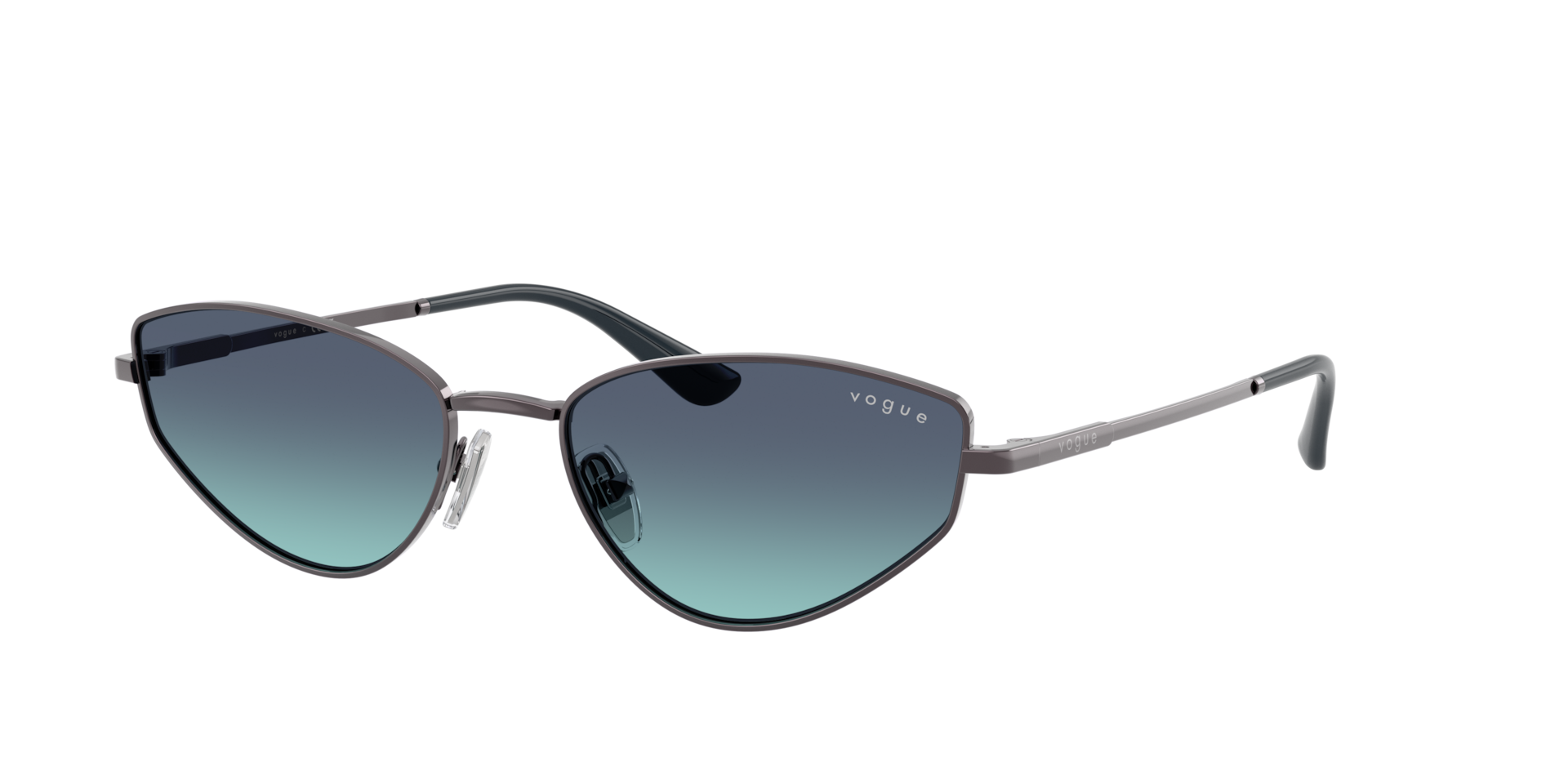 Vogue Eyewear Woman Sunglass VO4339S -  Frame color: Light Violet, Lens color: Azure Gradient Blue