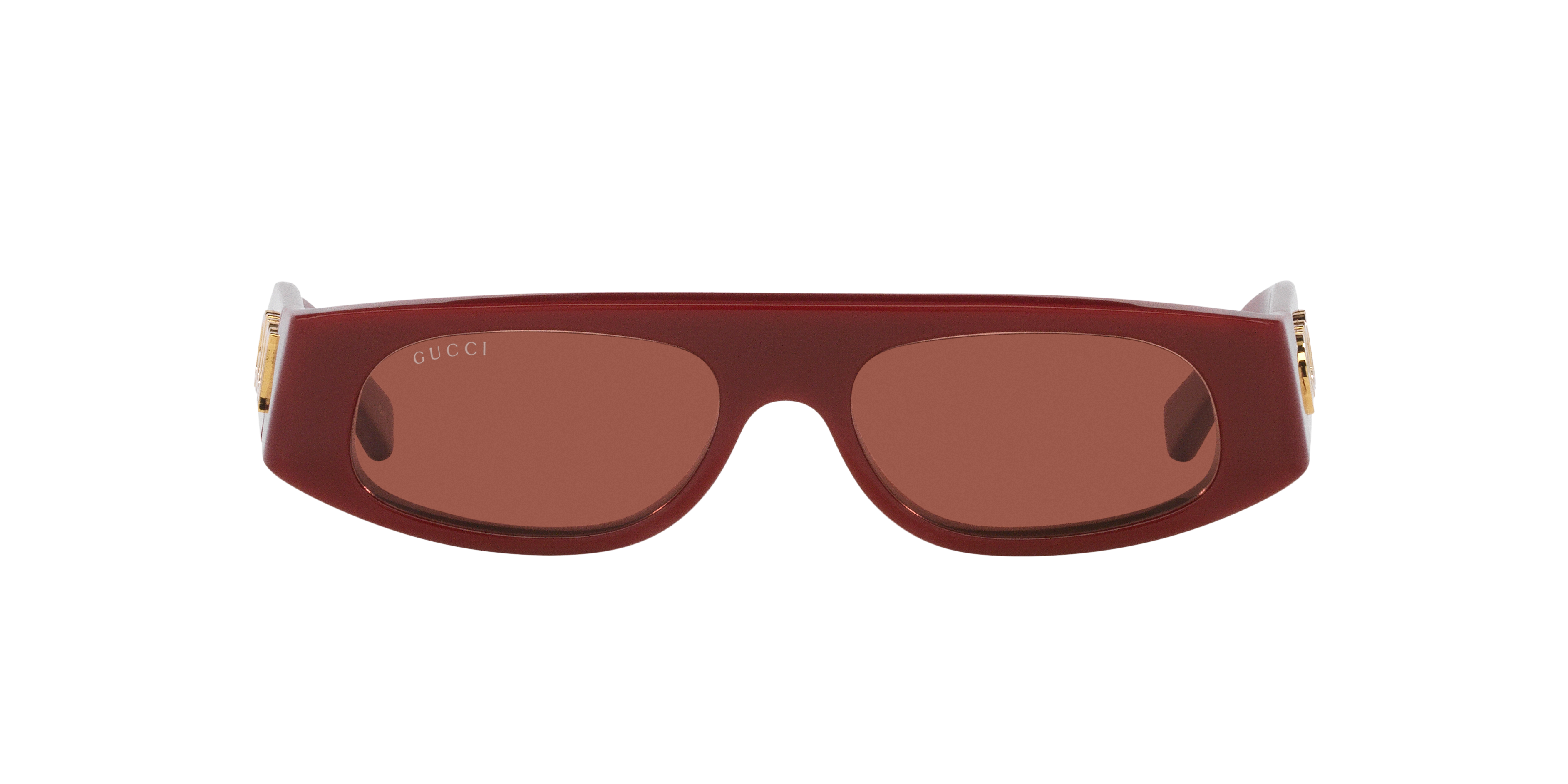 Gucci GG1771S XS (51 - 16) with Brown lenses and Red frame