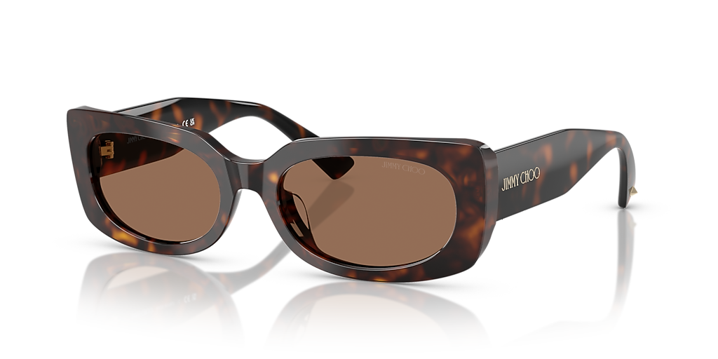 Jimmy Choo JC5029U S (54 - 18) with Brown lenses and Tortoise
