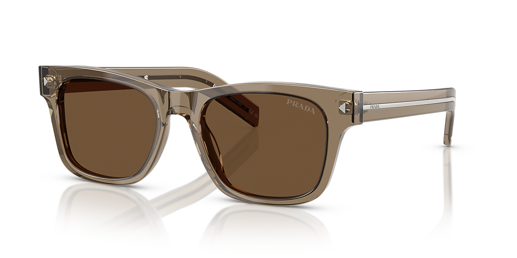 Prada Beige Sunglasses Prada - Prada Symbole - Geometric Sunglasses - Powder Beige  main image 2