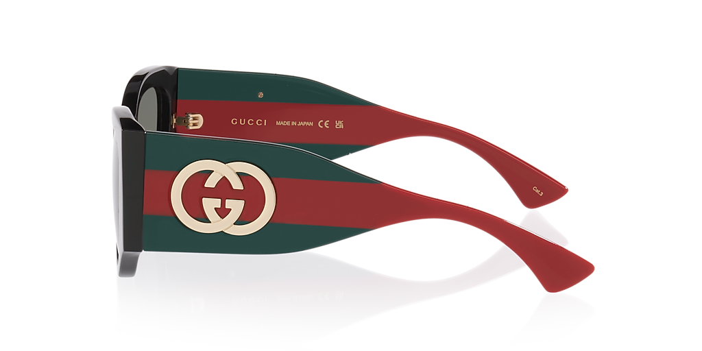 Gucci Gg2115S M (55 - 18) with Grey lenses and Black frame