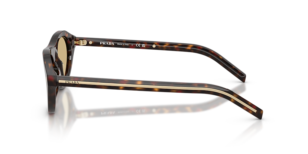 PRADA プラダ サングラス ブラウン系 Prada PR B15SF M (52 - 19) with Brown lenses and Tortoise frame