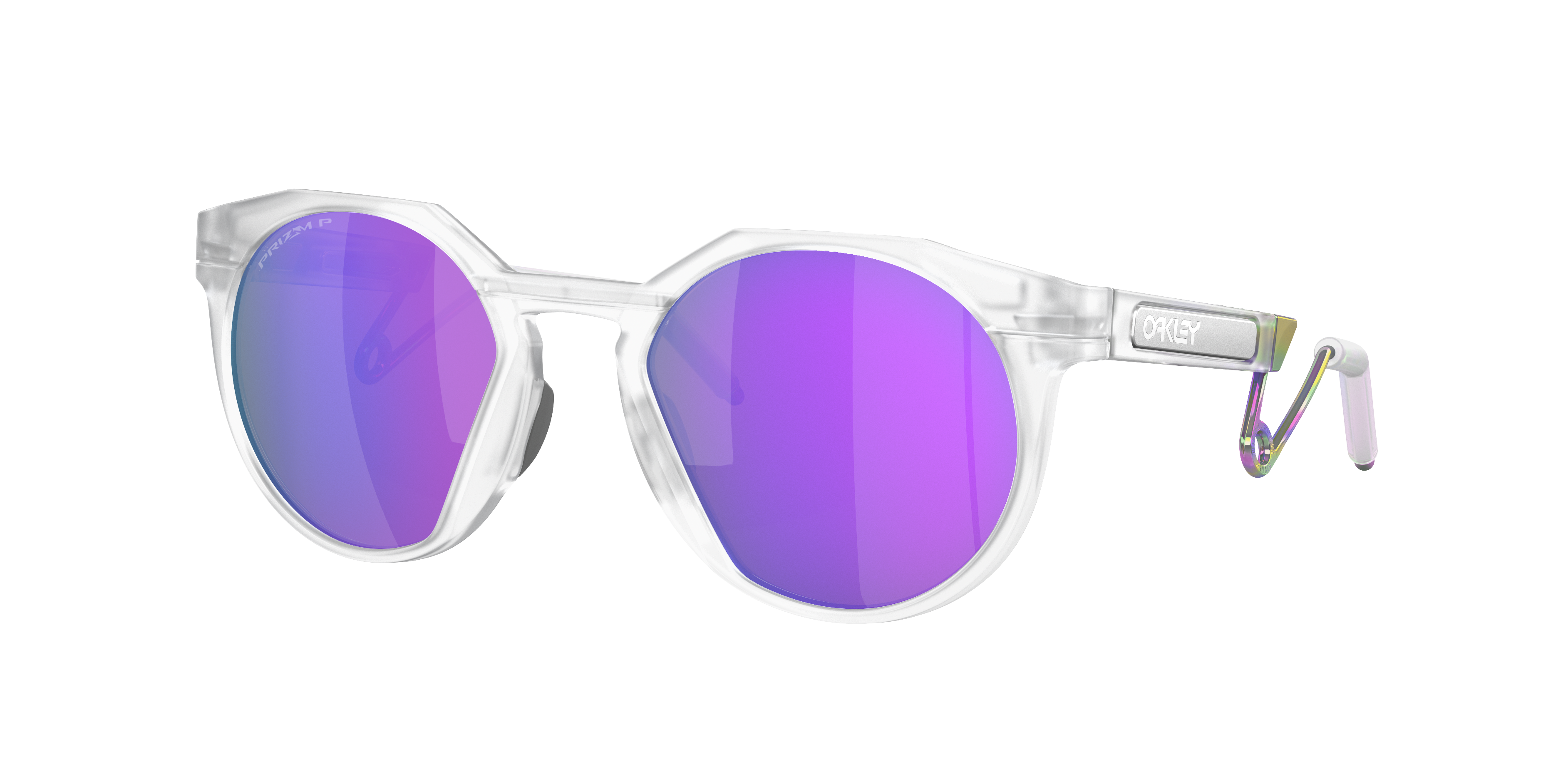 Oakley HSTN Metal M (52 - 21) with Violet lenses and Transparent
