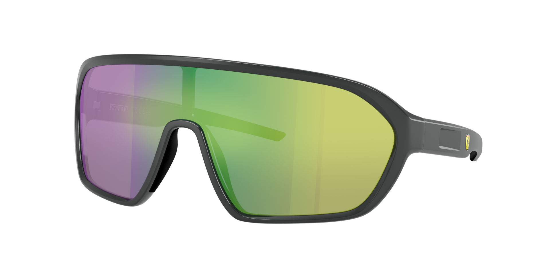 Scuderia Ferrari Man Sunglass FZ6011U -  Frame color: Grey, Lens color: Mirror Green