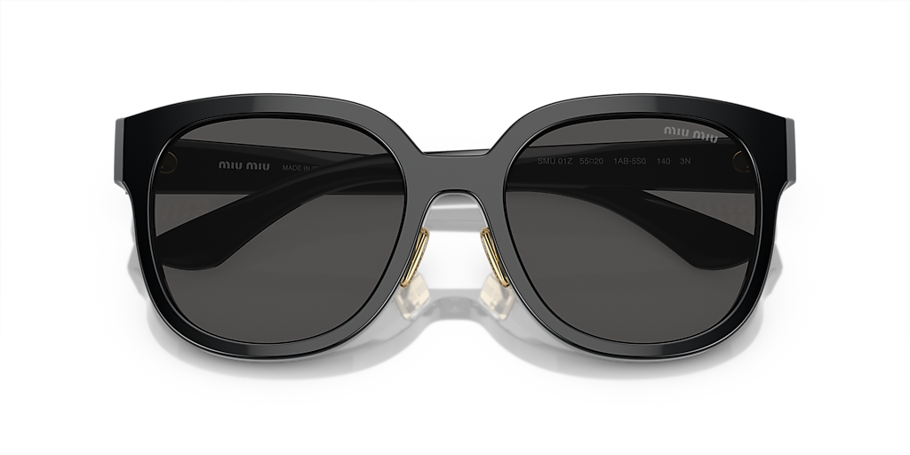 Miu Miu MU 01ZS L (55 - 20) with Grey lenses and Black frame