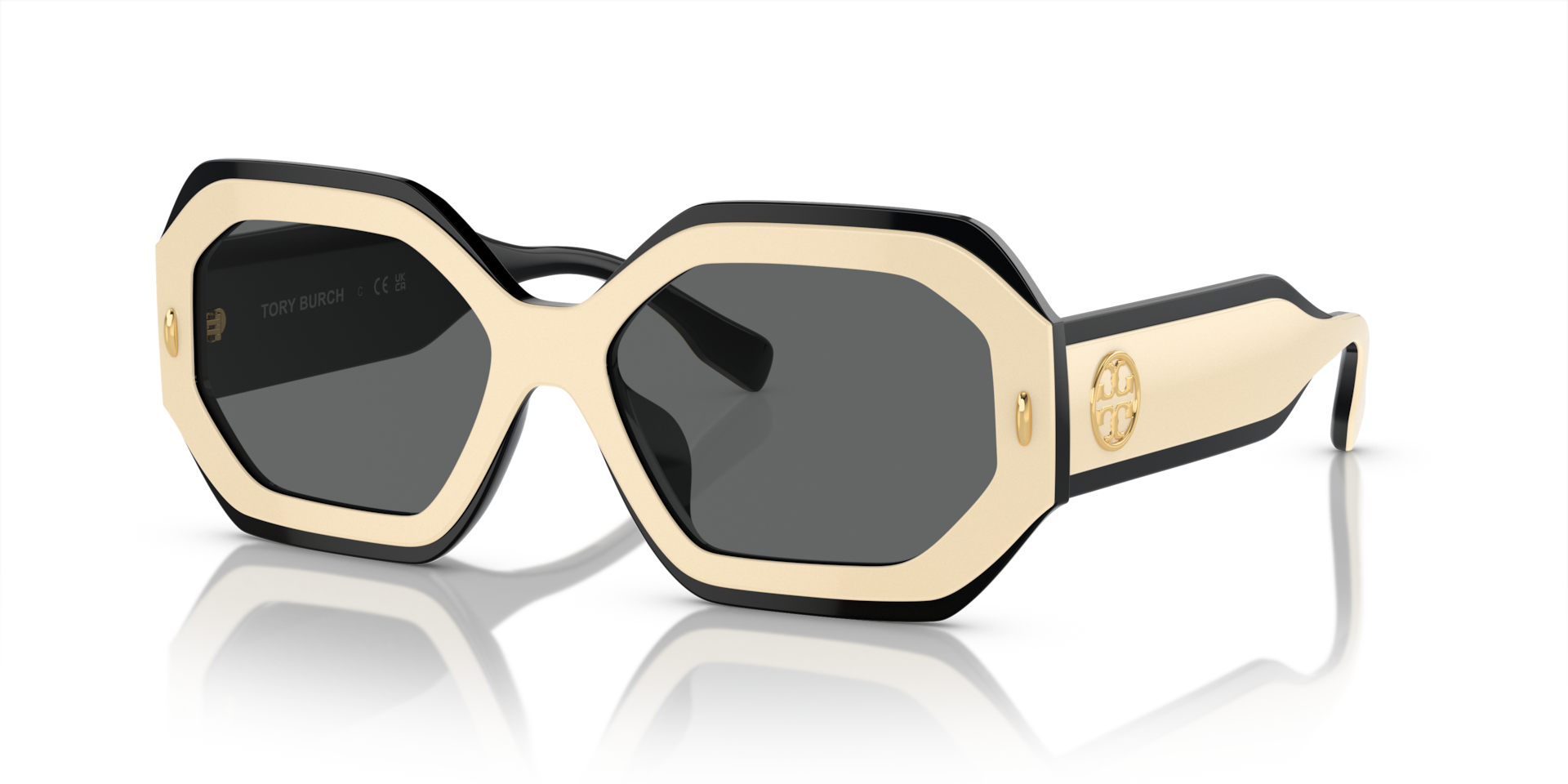 Tory Burch TY7192U S (55 - 16) with Grey lenses and Black frame