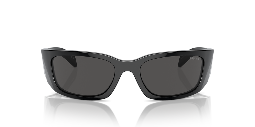 Prada PR A19S L (60 - 18) with Grey lenses and Black frame