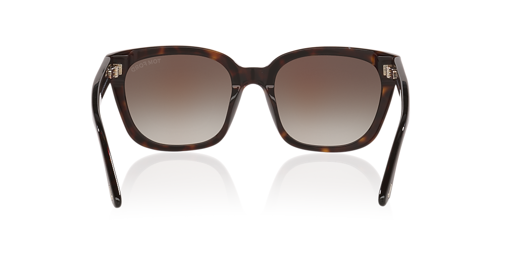Tom Ford Haylay XL (53 - 19) with Grey lenses and Tortoise frame