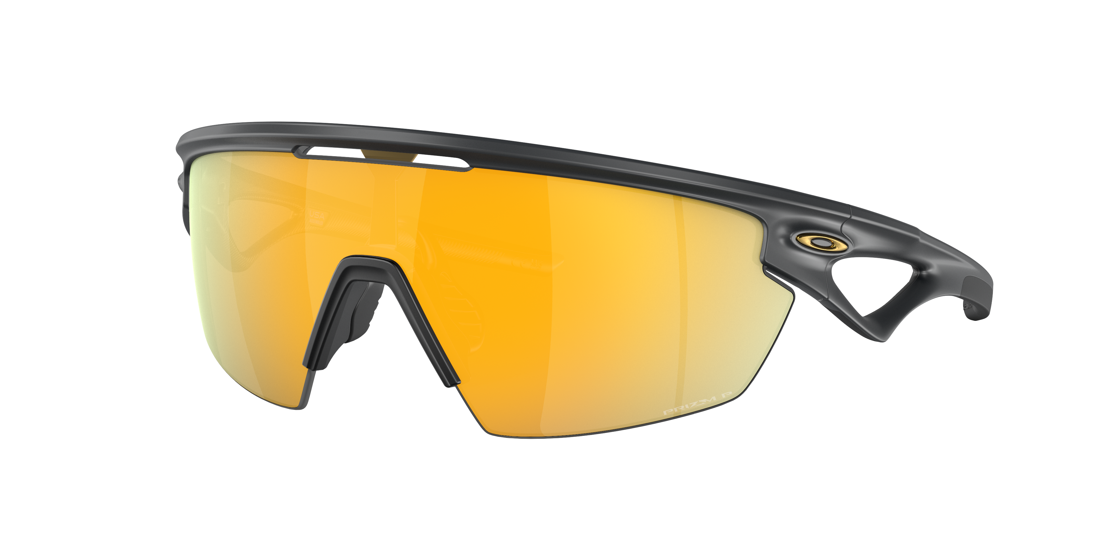 Oakley Unisex Sunglass Sphaera™ -  Frame color: Matte Carbon, Lens color: Prizm 24K Polarized