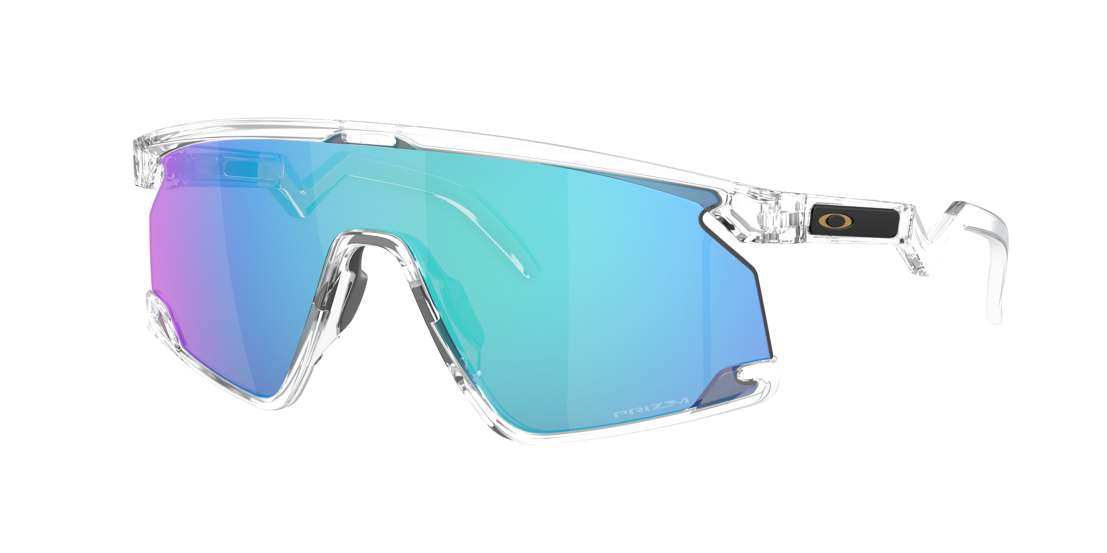 Oakley BXTR L (39 - 139) with Blue lenses and Transparent frame