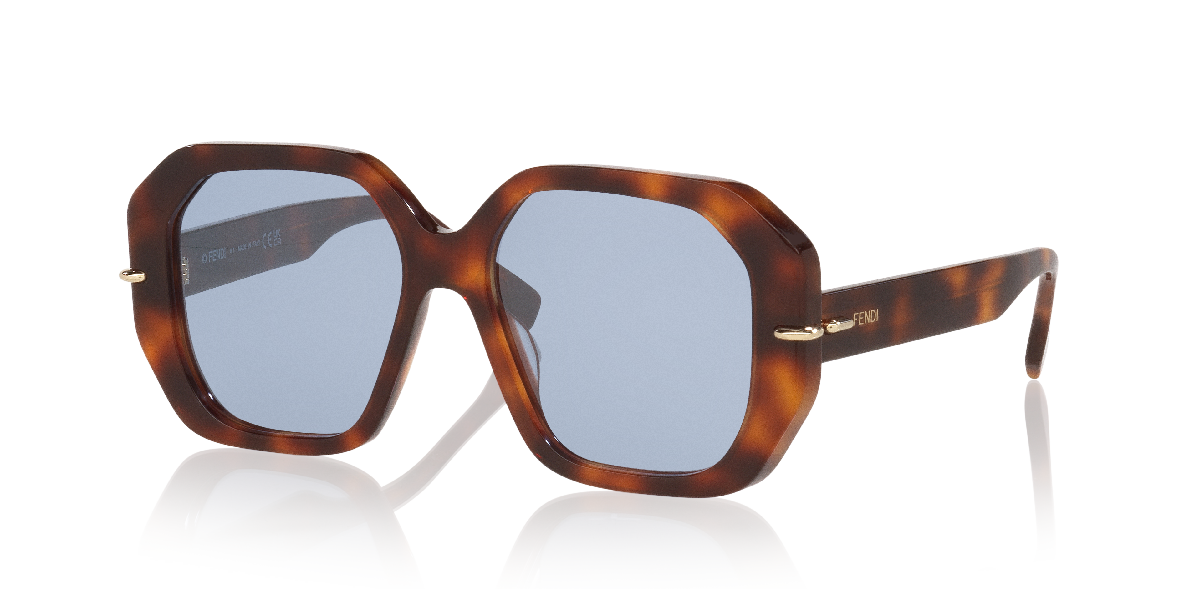 Fendi Fendi Selleria FE40173I XS (54 - 16) with Silver lenses and