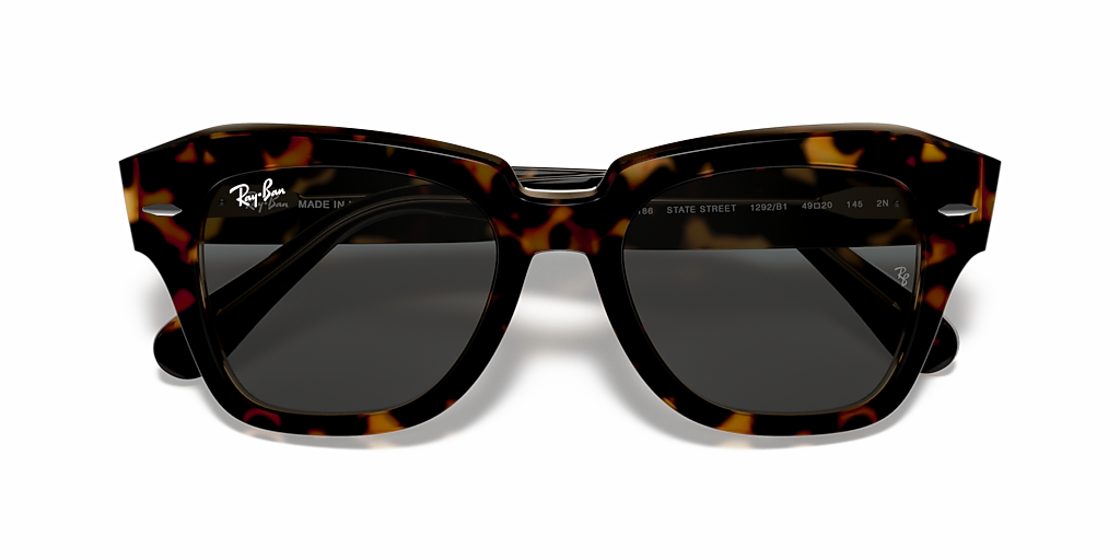 Ray-Ban State Street M (49 - 20) with Grey lenses and Tortoise
