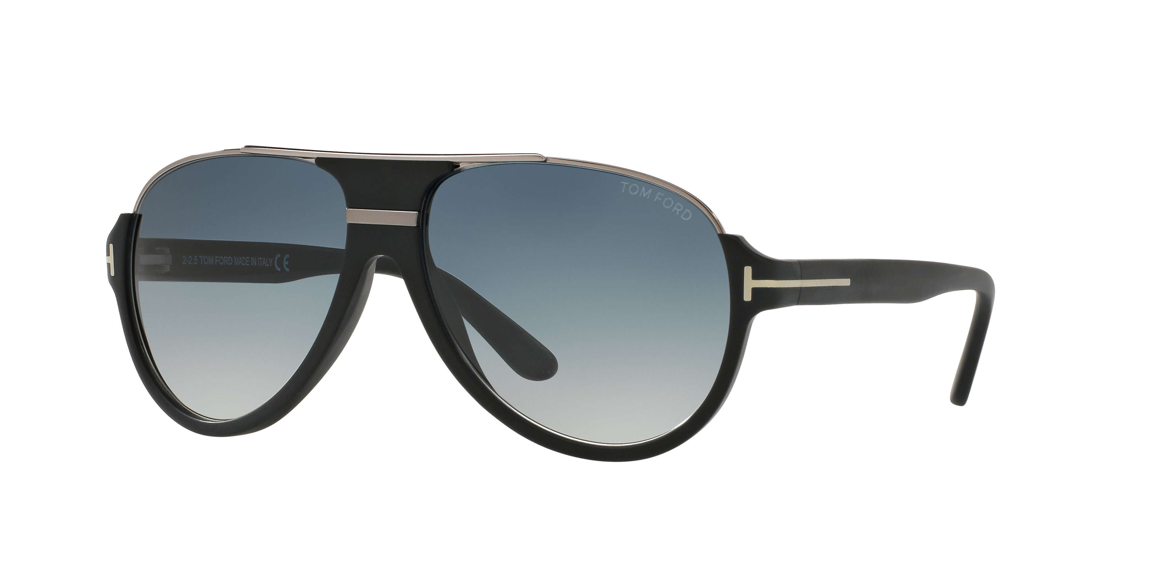 Tom Ford Ft0334 Dimitry M (59 - 14) with Blue lenses and Black