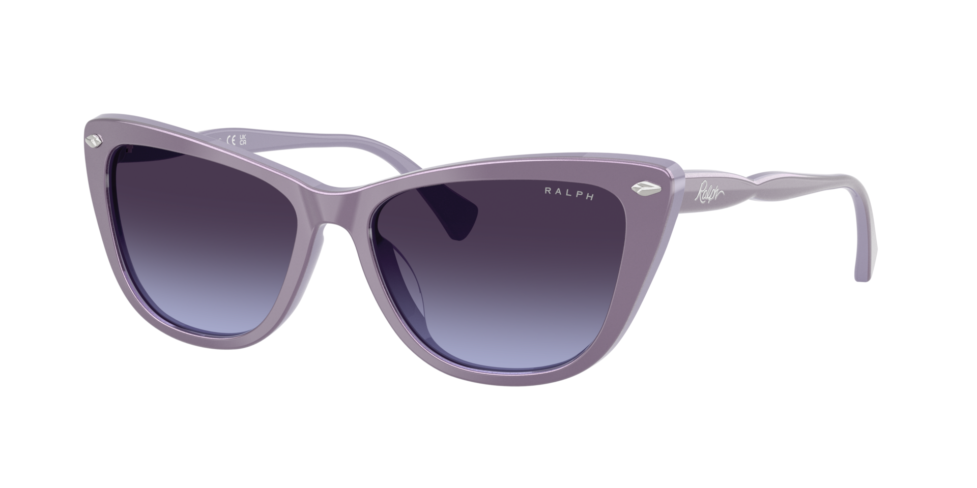 Ralph Femme Sunglass RA5346U - Couleur du Monture Violet Opaline Couleur de Lentille Violet dgrad 109 €